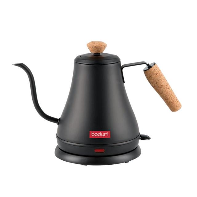 [三太郎の日P10倍!] bodum ボダム メリオール 11883-259JP グースネックウォーターケトル 0.8L ブラック 日本正規品