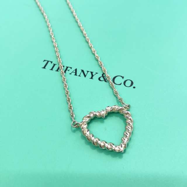 Tiffany Co ティファニー ネックレス ツイスト ハート シルバー925 シルバー レディース 中古の通販はau Pay マーケット Jp Brands Com