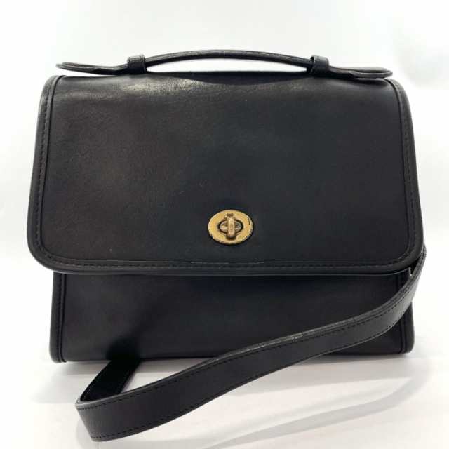 Coach コーチ ショルダーバッグ オールドコーチ 2way レザー ブラック レディース 中古の通販はau Pay マーケット Jp Brands Com