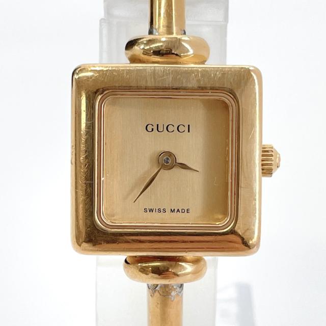 Gucci グッチ 腕時計 1900l クォーツ ステンレススチール ゴールド レディース 中古の通販はau Pay マーケット Jp Brands Com
