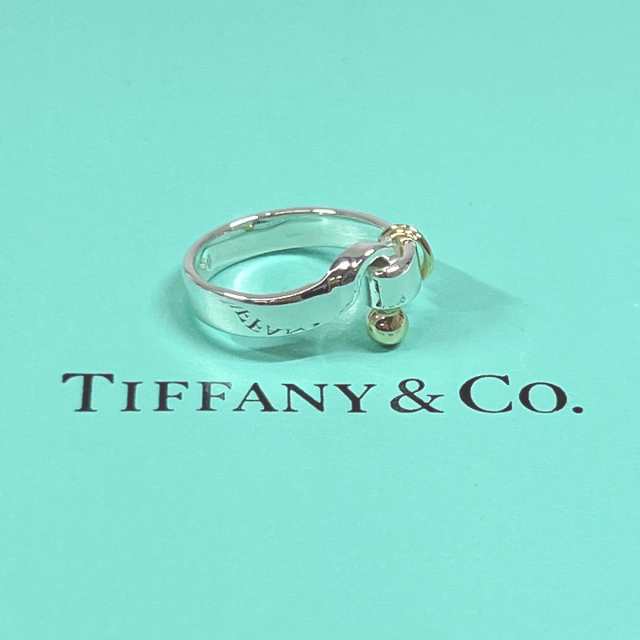 TIFFANY&Co. ティファニー リング・指輪 フック&アイ シルバー925/K18