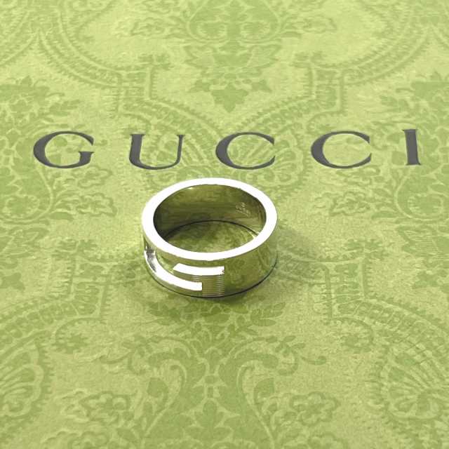 ☆16.5号☆GUCCI グッチ リング・指輪 ブランデッド カットアウトG