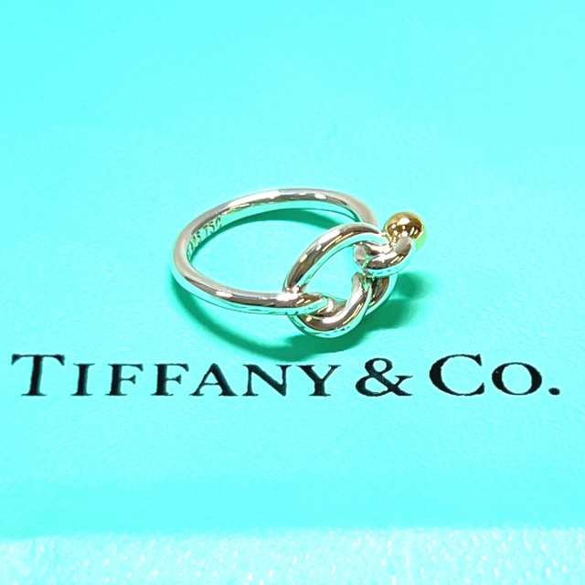 TIFFANY&Co. ティファニー リング・指輪 フック＆アイ シルバー925/K18