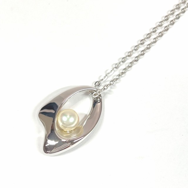 MIKIMOTO ミキモト ネックレス アコヤパール シルバー925/アコヤ真珠 ...