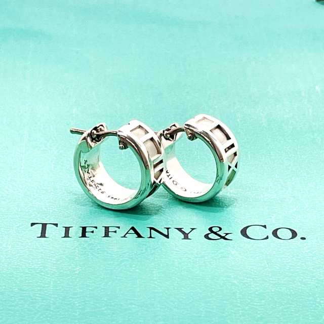 良品】Tiffany&Co ティファニー 925 アトラス ピアス レディース - ピアス