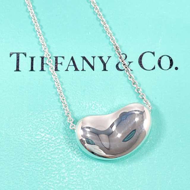 TIFFANY&Co.  ティファニー   ビーンズ　シルバーネックレス