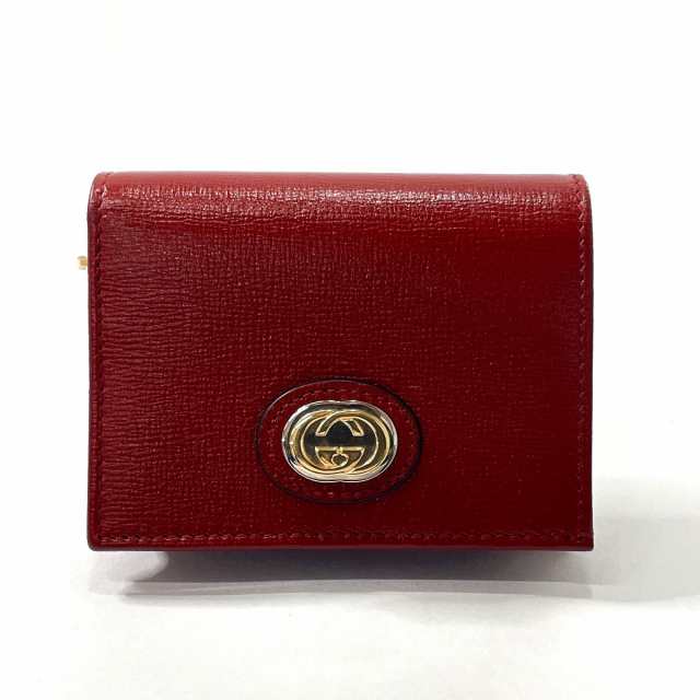 New Arrival GUCCI グッチ 二つ折り財布 598532 インターロッキングG