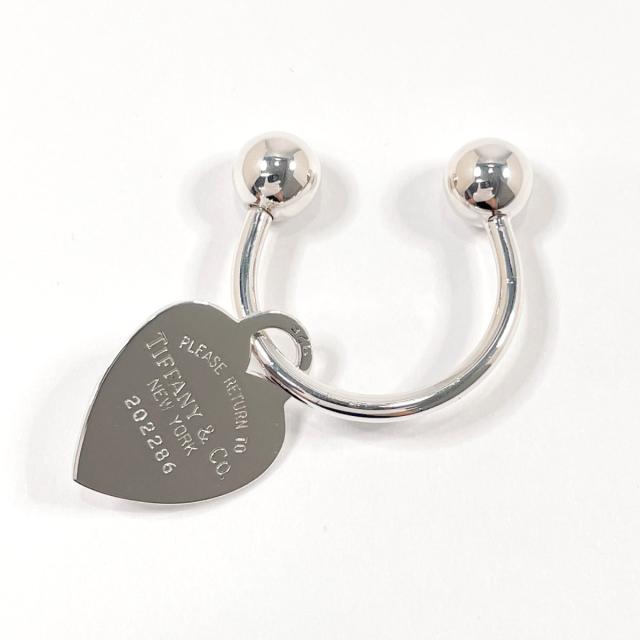 TIFFANY&Co. ティファニー キーホルダー リターントゥ ハート タグ シルバー925 シルバー レディース 中古の通販は