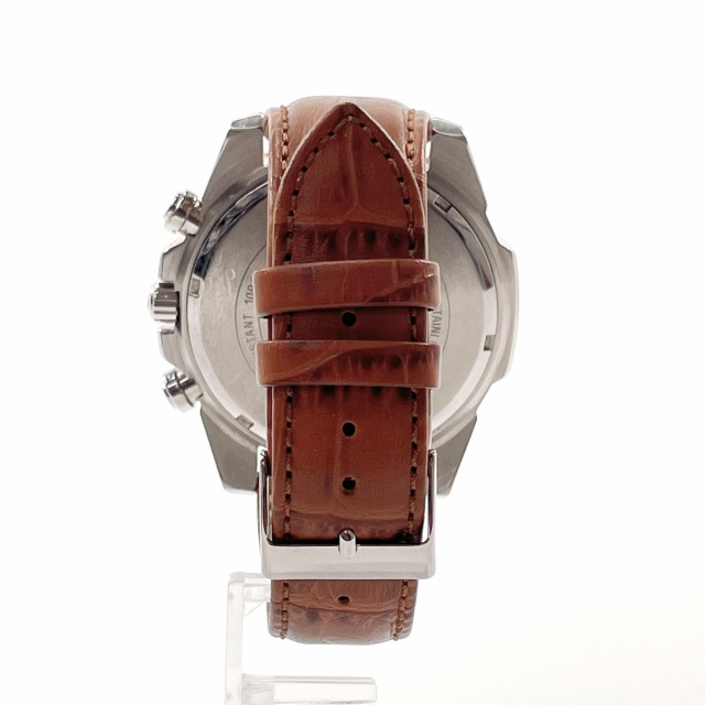 CASIO カシオ 腕時計 EFR-559 エディフィス ステンレススチール/レザー ピンクゴールド ピンクゴールド メンズ 中古