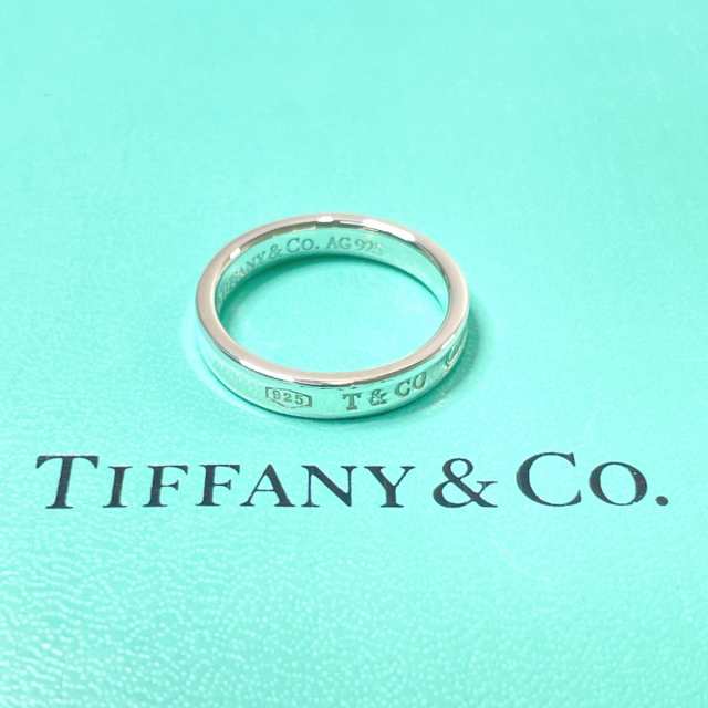 TIFFANY&Co. ティファニー リング・指輪 1837 ナロー シルバー925 16号