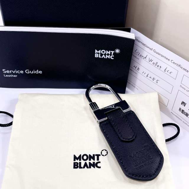 豪華で新しい キーリング 新品 新品 MONT BLANC モンブラン モンブラン ...