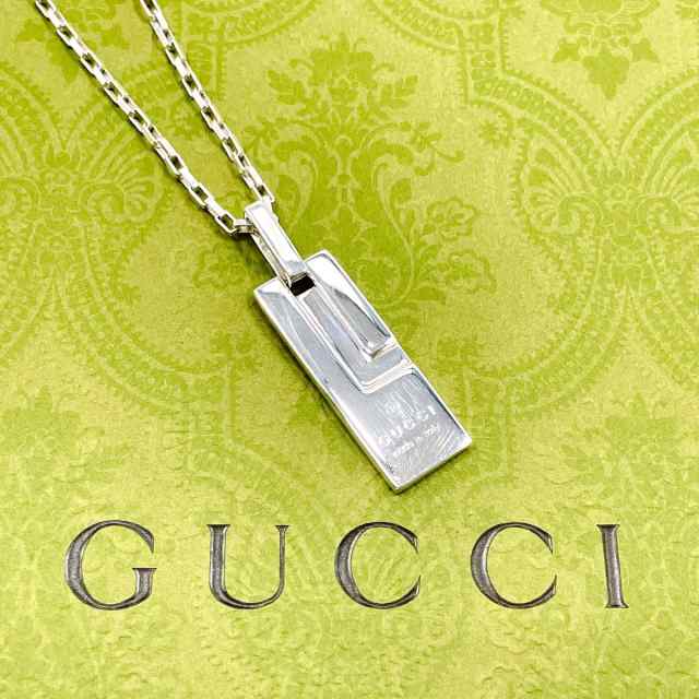 GUCCI グッチ ネックレス プレート シルバー925 シルバー ユニセックス 中古の通販はau PAY マーケット - JP-Brands.com  | au PAY マーケット－通販サイト