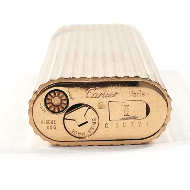 CARTIER カルティエ ライター CA920301 ゴドロン GP ゴールド ...