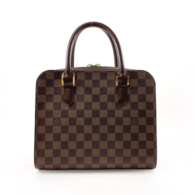 LOUIS VUITTON ルイヴィトン ハンドバッグ N51155 トリアナ ダミエ ブラウン レディース 中古の通販は