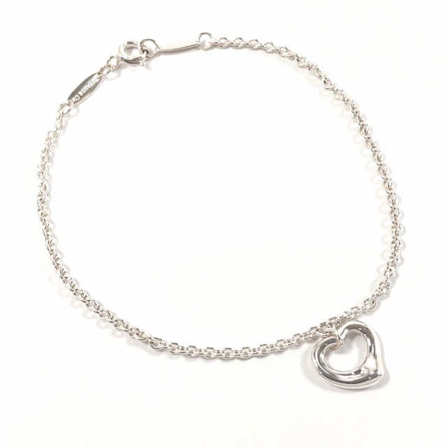 TIFFANY&Co. ティファニー ブレスレット オープンハート エルサペレッティ シルバー925 シルバー レディース 中古の通販は 18,900円