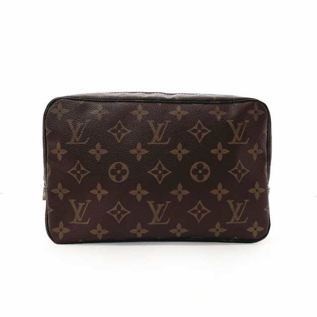 LOUIS VUITTON ルイヴィトン ポーチ M47524 トゥルース トワレット 23 モノグラムキャンバス ブラウン ユニセックス 中古