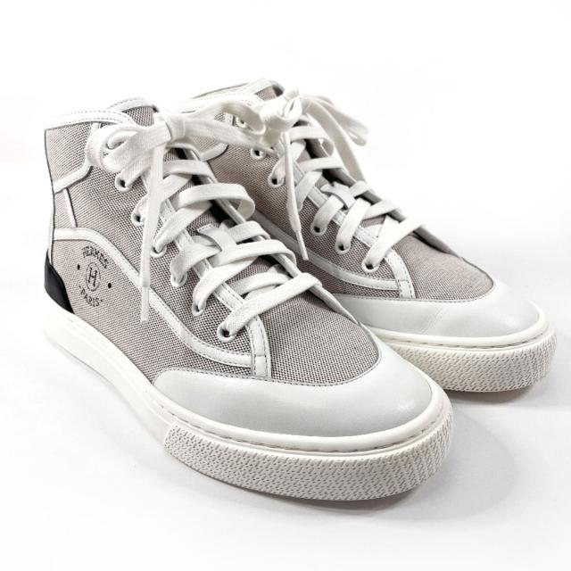 HERMES エルメス　スニーカー　キャンバス　ゲット スニーカー 《ゲット》 - ホワイト | Hermès - エルメス-公式サイト
