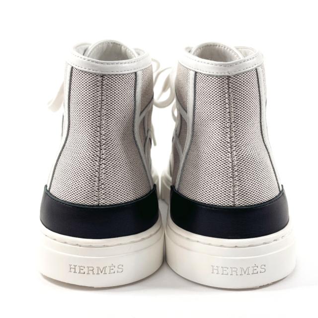 HERMES エルメス スニーカー H231028Z PN370 ゲットアップ キャンバス 