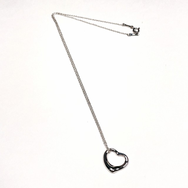 TIFFANY&CO オープンハート ペレッティ シルバー 925 ネックレス TIFFANY&Co.】ティファニー オープンハート ラリアット