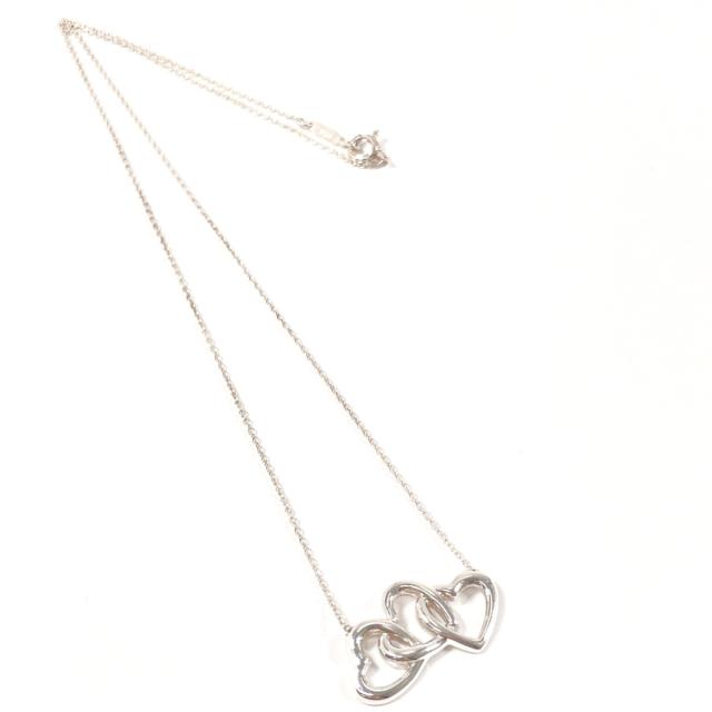 TIFFANY&Co. ティファニー ネックレス トリプルハート シルバー