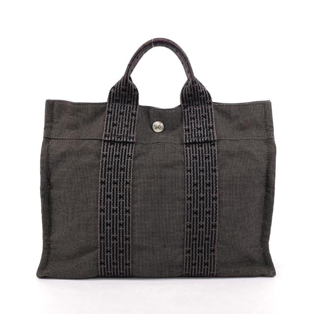 HERMES エルメス トートバッグ エールライン トート PM キャンバス 