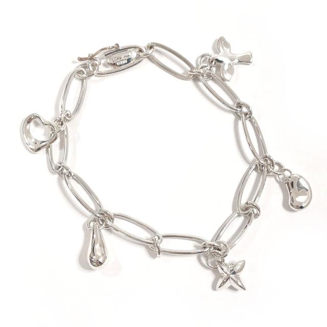 TIFFANY&Co. ティファニー ブレスレット 5チャーム エルサペレッティ シルバー925 シルバー レディース 中古の通販は
