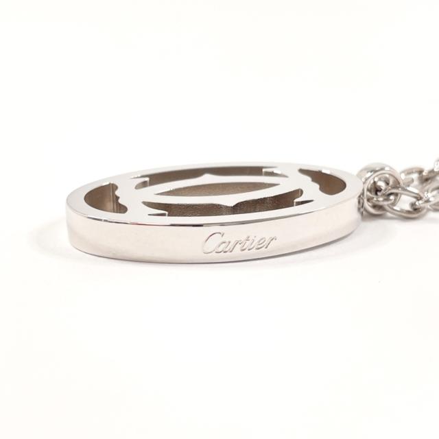 CARTIER カルティエ チャーム T1220148 ダブルシー メタル