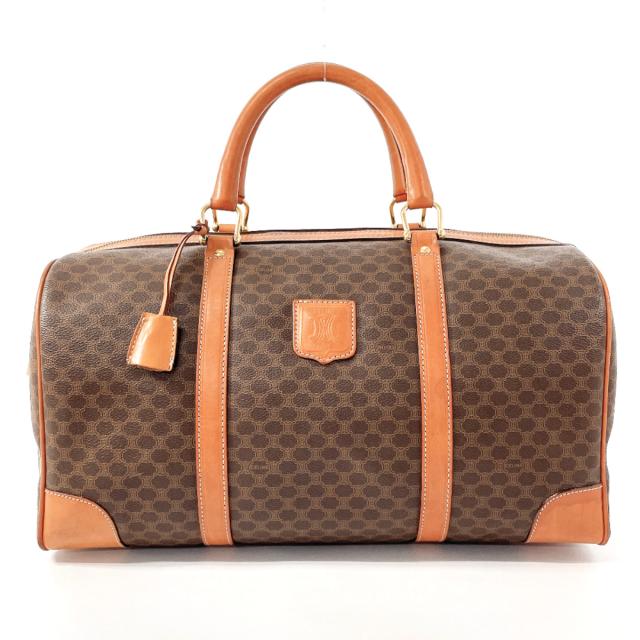 CELINE セリーヌ ボストンバッグ JMB12 マカダム PVC/レザー CELINE セリーヌ ボストンバッグ JMB12 マカダム PVC/レザー
