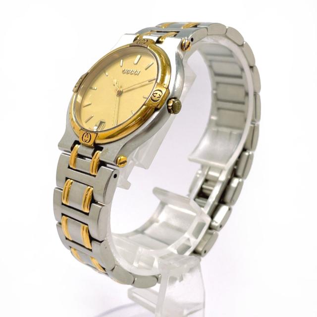 OLEVS レディース 腕時計 ゴールド シルバー ステンレススチール 防水 アナログ 大型 読みやすい 曜日 日付 腕時計, 女性用腕時計: シルバー＆ゴール並行輸入品