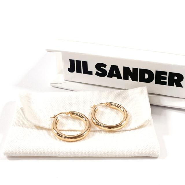 Jil Sander ジルサンダー フープピアス ミディアム J11VG0001 Amazon | [ジルサンダー]ピアス クラシック フープピアス