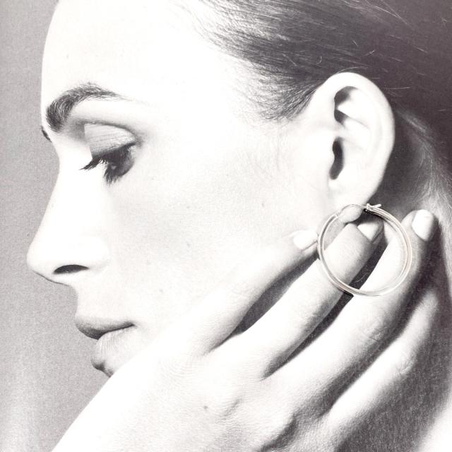 CELINE セリーヌ ピアス フープ シルバー925 シルバー