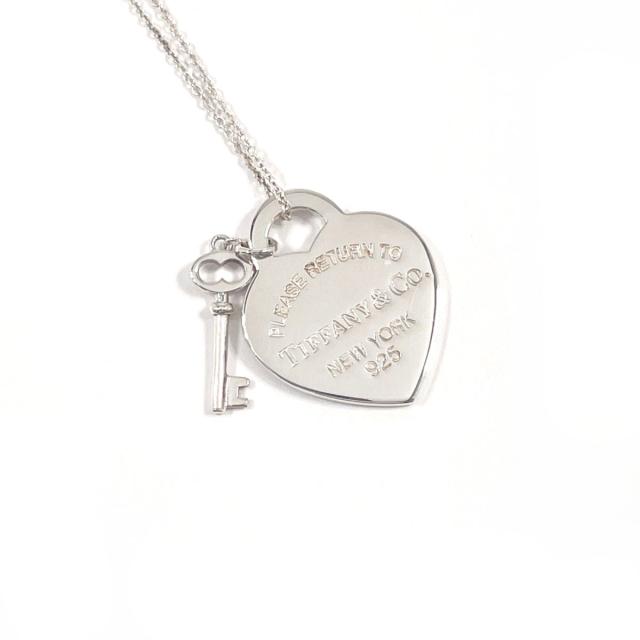 TIFFANY&Co. ティファニー ネックレス リターントゥ ハート タグ キー ペンダント シルバー925 シルバー レディース 
