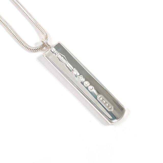 Tiffany＊ティファニー ネックレス バープレート シルバー Tiffany
