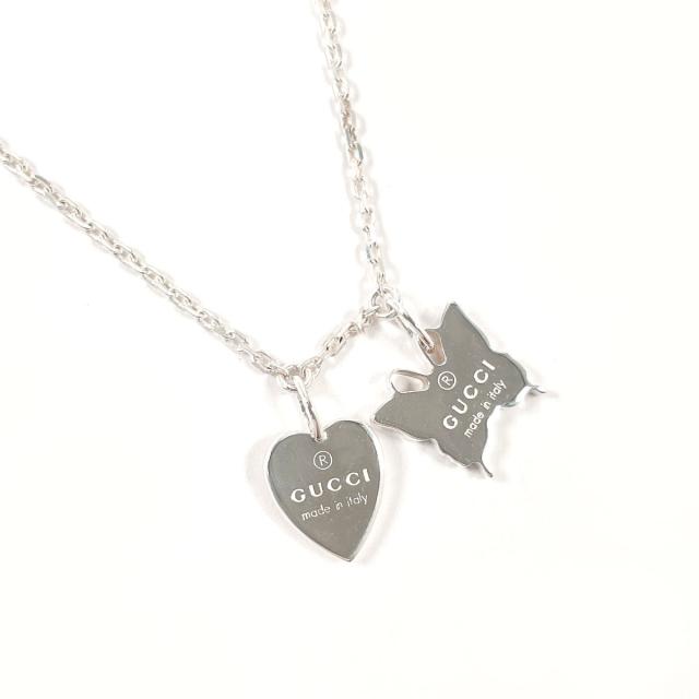 GUCCI バタフライ シルバー925 ネックレス