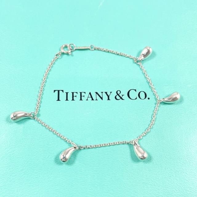 TIFFANY&Co. ティファニー ブレスレット ティアドロップ 5P