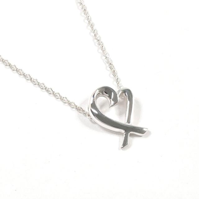 ティファニー ラビングハート ネックレス SV925 シルバー レディース