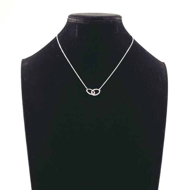 【TIFFANY】ダブルループ シルバーチェーン ネックレス ダブルループネックレス シルバー ヴィンテージ|ティファニー