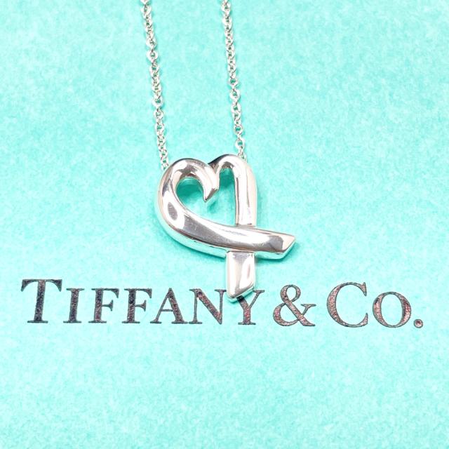 TIFFANY&Co. ティファニー ラビングハート ブローチ シルバー レディース 中古 Tiffany\u0026Co. ティファニー ラビングハート SV925 シルバー