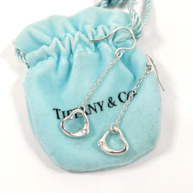 Tiffany &Co】ティファニー オープンハートドロップピアス TIFFANY＆CO