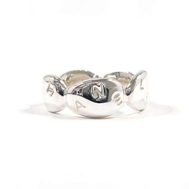 CHANEL シャネル リング・指輪 ロゴ シルバー925 13号 シルバー CHANEL シャネル リング・指輪 ロゴ シルバー925 13号 シルバー