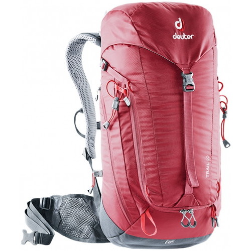 Deuter ドイター トレイル 22 クランベリー グラファイト キャンプ おしゃれ アウトドアブランド アウトドア リュック メンズ バッグの通販はau Pay マーケット クロスキャンパー