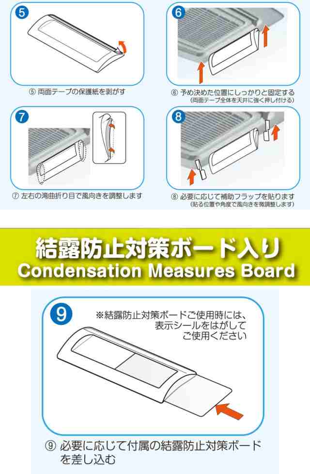 送料無料 エアコン 風よけ 新空調課長 2個入り 2セット 結露防止対策品 風除け カバー ルーバー 風向き調整 軽量 コンパクト 冷房 の通販はau Pay マーケット カノンショッピングストアー