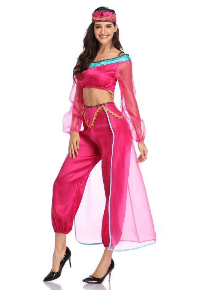 送料無料 ダンス衣装 ジャスミン 衣装 プリンセス ドレス コスプレ アラビアン 子供用 女の子 レディース お姫様 仮装 なりきり ハロウの通販はau Pay マーケット ｍ ｋ