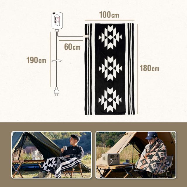 電気毛布 洗える シングル 掛け敷き 兼用 無段階 温度調節