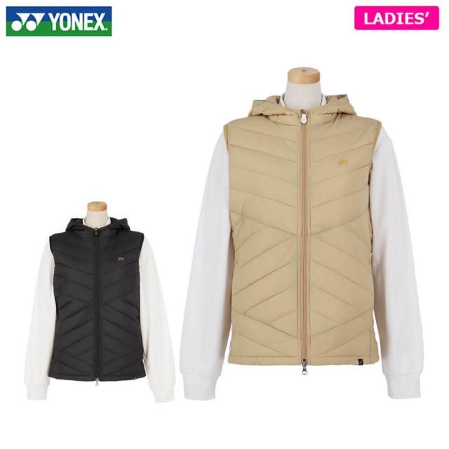 [50％OFF] ゴルフウェア　ヨネックス レディース 中綿 フルジップ ベスト GWF9760 特価