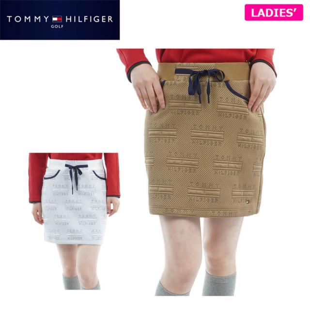 ゴルフウェア　トミー ヒルフィガー ゴルフ　レディース キルトジャガード スカート THLA579 [2025年秋冬モデル]