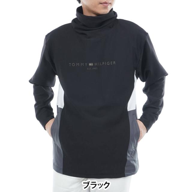 [30％OFF] ゴルフウェア　トミー ヒルフィガー ゴルフ　メンズ ネックウォーマー付 長袖 スウェット THMA583 [2025年秋冬モデル]_4
