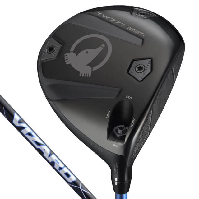 本間ゴルフ　TOUR WORLD TW777 360 Ti トリプルセブン チタン ミニドライバー　VIZARD BLUE シャフト [2025年モデル]