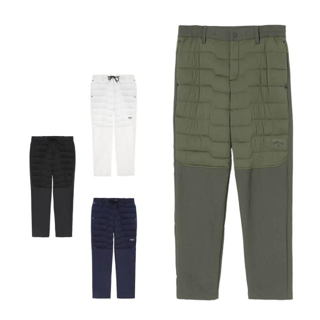 ゴルフウェア　キャロウェイ メンズ スターストレッチ 二重織 中綿 ロングパンツ C25226116 [2025年秋冬モデル]