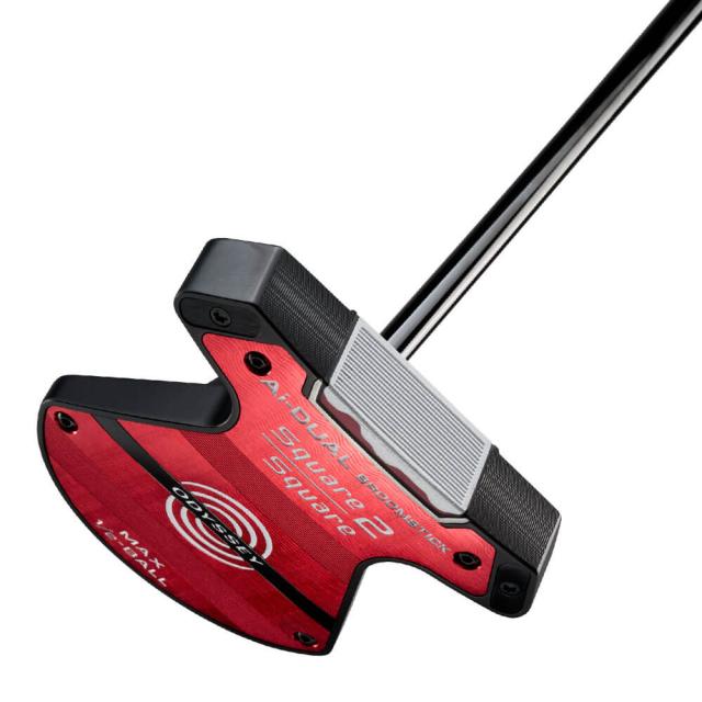 オデッセイ　Ai-DUAL Square 2 Square 1/2-BALL BROOMSTIC エーアイ デュアル スクエア 2 スクエア ハーフボール ブルームスティック パター　MAX マックス [2026年モデル]